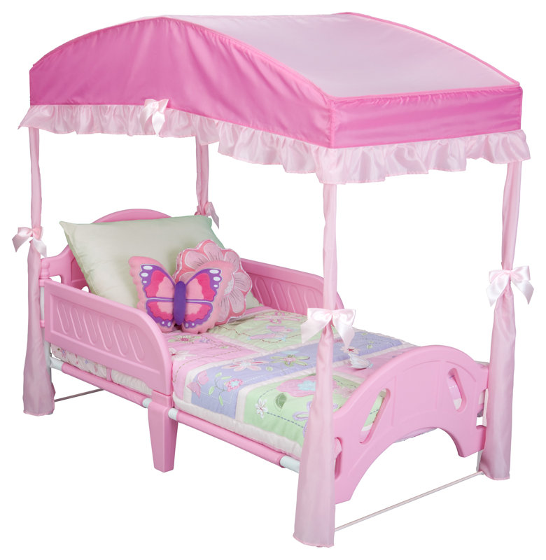 Delta Children Children's Girls Canopy for Toddler Bed & Reviews Wayfair
